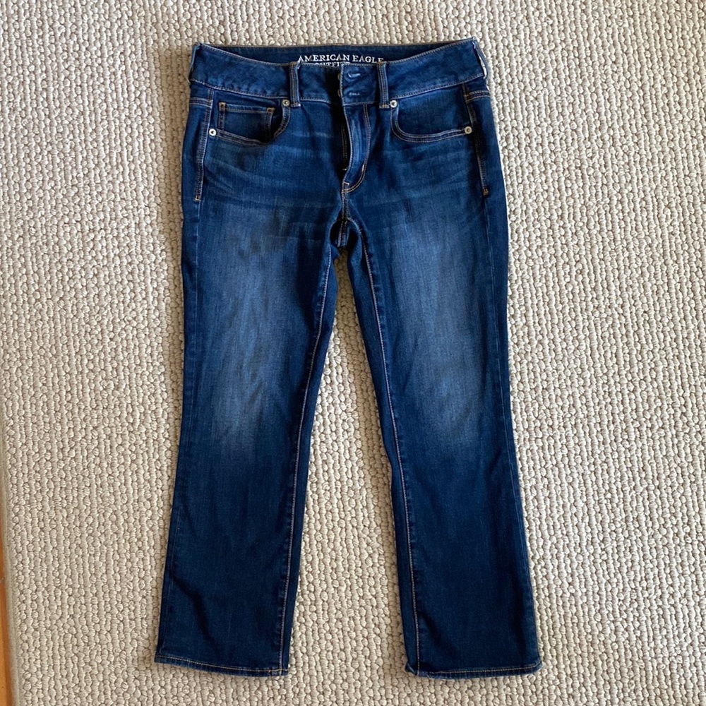 American Eagle crop jeans